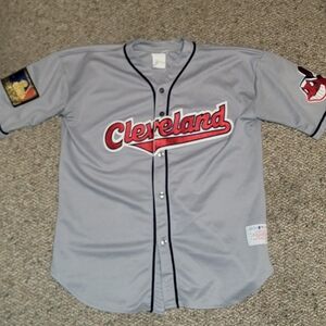 Gray Cleveland Baseball Jersey